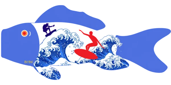 Les Surfeurs Koinobori - by BCDG